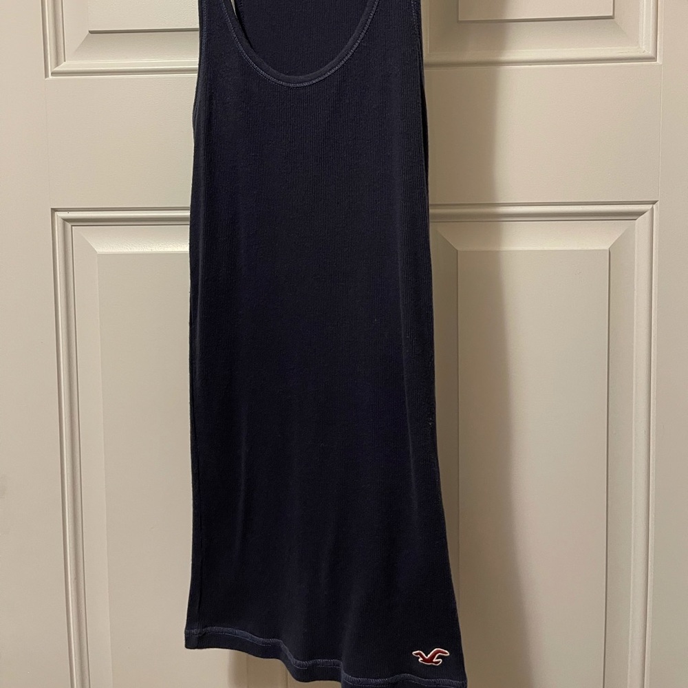 Blue Hollister tank top